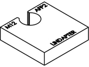 ART 82044 LINDAPTER St. AF M 24 P2 Scheiben, feuerverzinkt VE=S