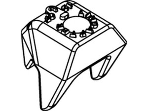 ART 82045 LINDAPTER CF Sphäro-Guß M 20 feuerverzinkt VE=S
