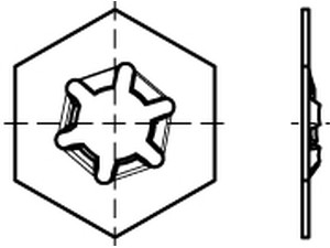 ART 88151 RUV-Scheibe A 2 M 16 x 27 x 0,7 A 2 VE=S