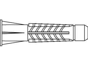 ART 88381 TOX - Dübel 4 AS K 8 x 49 Kunststoff VE=S