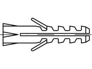 ART 88500 FISCHER-Dübel Nylon S 10 VE=K
