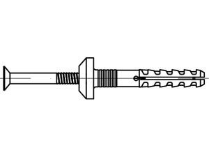 ART 88503 FISCHER-Nageldübel N-P 6 x 40/ 7 -Z VE=S