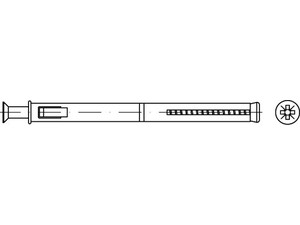 ART 88516 FISCHER-Fensterrahmendübel F 10 S 140 VE=S