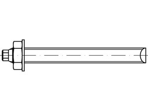 ART 88534 FISCHER-Ankerstangen 8.8 verz. RG M 24 x 295 VE=S