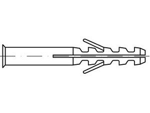 ART 88536 FISCHER-Dübel für Gerüstöse S 14 ROE 135 VE=S