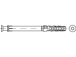 ART 88542 FISCHER-Rahmendübel SXR 10 x 80 T A4 VE=S