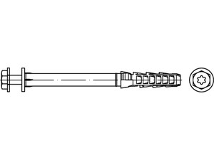 ART 88551 FISCHER-Langschaftdübel SXRL 10 x 200 FUS A4 VE=S