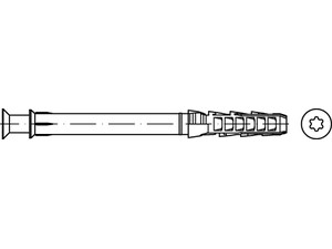 ART 88551 FISCHER-Langschaftdübel SXRL 10 x 290 T A4 VE=S