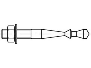 ART 88579 FISCHER-Highbond-Anker St. Zn FHB II-A S M 24 x 170/ 50 VE=S