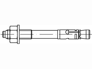 ART 88694 FISCHER-Bolzenanker St. gal Zn FBZ 16/25 VE=S