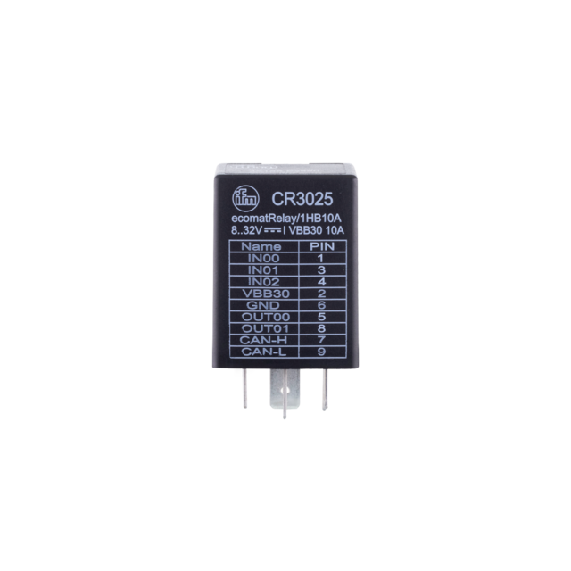 CR3025: CabinetModule; 30 x 30 x 40 mm; Gesamtzahl Eingänge 3; Gesamtzahl Ausgän