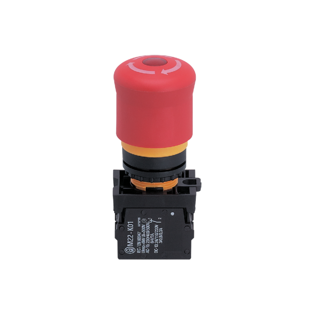 E7007S: Not-Halt-Taster beleuchtet; 88 x 40 x 38 mm