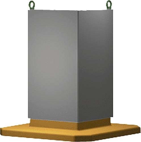 AUFSPANNWÜRFEL 510X603 GRAUGUSS