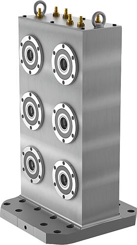 AUFSPANNWINKEL DOPPELSEITIG, MIT NULLPUNKTSPANNMODULEN, H3=200, H=713, L=500,...