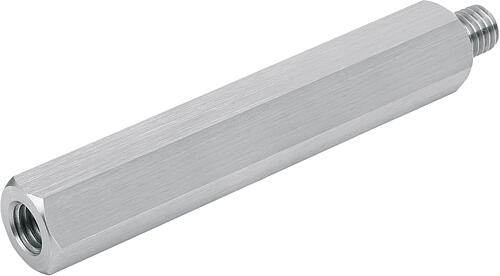 VERLÄNGERUNGSSTÜCK, FORM:A, D=M10, L=150, EDELSTAHL, BLANK