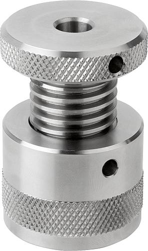 SCHRAUBBOCK D=50 EDELSTAHL