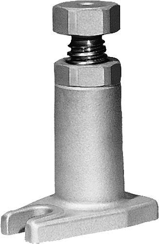 SCHRAUBBOCK MIT GEGENMUTTER H=320 VERGÜTUNGSSTAHL
