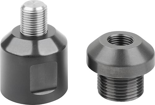 ADAPTER F. FEINJUSTIERUNG GR.50 D=39,7 STAHL, F. WERKSTÜCK-STABILISATOR