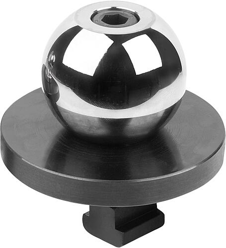 BEFESTIGUNGSSATZ FÜR T-NUT GR.50 D1=M10 B=28 STAHL, D=50