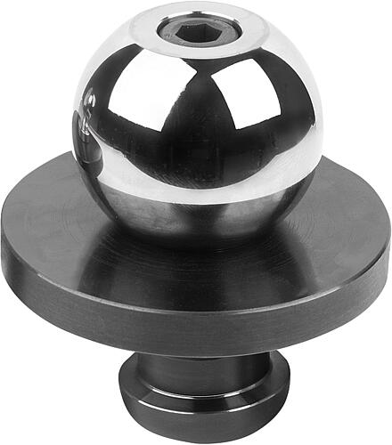 BEFESTIGUNGSSATZ MIT NULLPUNKTSPANNBOLZEN GR.50 STAHL, UNILOCK, D=50