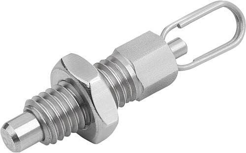 ARRETIERBOLZEN ECO, OHNE RASTNUT, GR.3 D1=M16X1,5, D=8, FORM:SO, M.OVALEM ZUG...