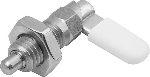 SPERRRIEGEL MIT SECHSKANT, D=12, M20, SW1=20, FORM:D, MIT KAPPE, MIT MUTTER, ...