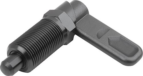 SPERRRIEGEL MIT ANSCHLAG, RECHTS, D=12, M20X1,5, FORM:A MIT GEWINDEHÜLSE, STA...