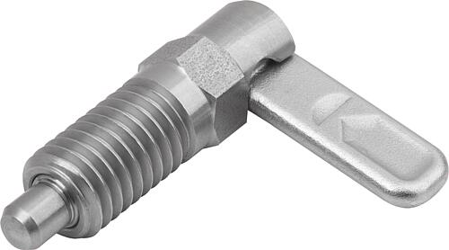 SPERRRIEGEL MIT ANSCHLAG, RECHTS, D=12, M20X1,5, FORM:A MIT GEWINDEHÜLSE, EDE...