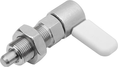 SPERRRIEGEL MIT INNENFÜHRUNG, D=10, M20X1,5, FORM:D MIT KAPPE, MIT MUTTER, ED...