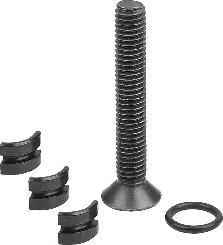 REPARATUR-SET KEILSPANNSYSTEM, FÜR POSITIONIERZYLINDER D=20, VERGÜTUNGSSTAHL