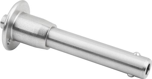 KUGELSPERRBOLZEN MIT PILZGRIFF, D1=12, L=100, L1=10, L5=110, EDELSTAHL, KOMP:...