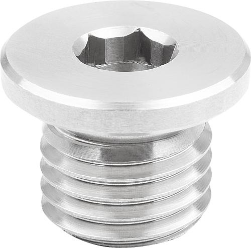 AUFNAHMEBUCHSE FÜR KUGELSPERRBOLZEN, M30, D=16, EDELSTAHL