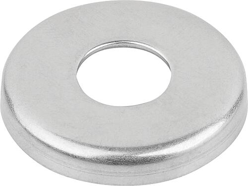 SCHEIBE GR.2, , EDELSTAHL BLANK