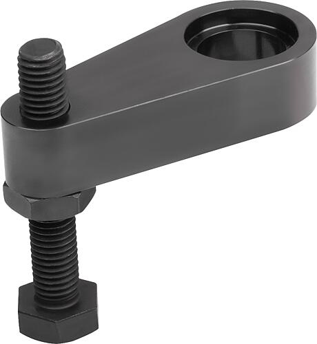 SPANNARM FÜR SCHWENKSPANNER, FORM:A GEWINDE MIT DRUCKSCHRAUBE, FÜR DK=40 STAH...