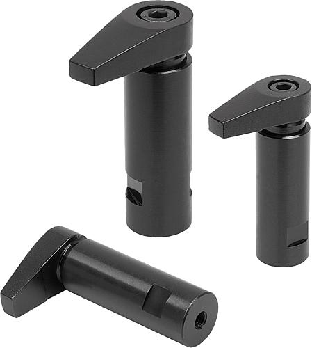 SPANNHAKEN MIT BUND M12X17, D1=32, VERGÜTUNGSSTAHL VERGÜTET UND BRÜNIERT