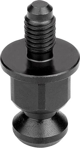 SPANNSCHRAUBE FÜR ZUGSPANNER, AUTOMATIONSFÄHIG, D1=M16, L=28, VERGÜTUNGSSTAHL...