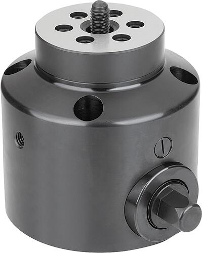 ZUGSPANNER AUTOMATIONSFÄHIG, M. SPANNSCHRAUBE, D4=M16, VERGÜTUNGSSTAHL SCHWARZ