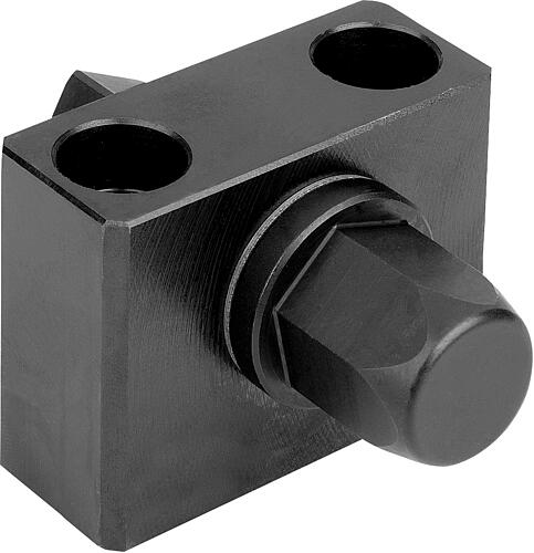 VERLÄNGERUNGSSTÜCK, H=69, H1=50, SW=19, VERGÜTUNGSSTAHL SCHWARZ