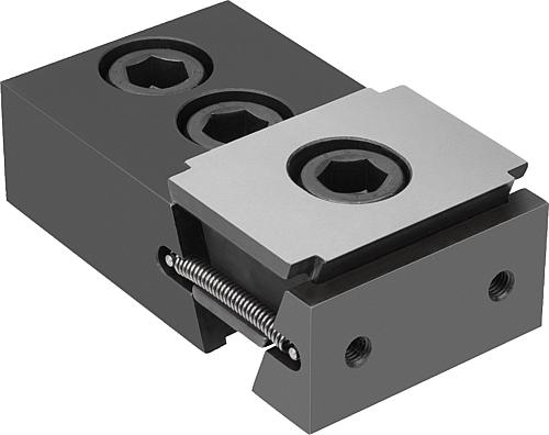 KEILSPANNER MIT FESTBACKE, EINSEITIG FORM:A GLATT, B=50, M12, EINSATZSTAHL GE...