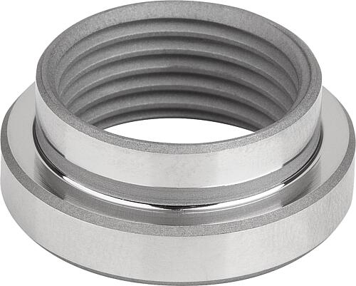 ADAPTIONSRING, D=25, D1=25, H=10, H1=0,8, G=M18X1,5 STAHL GEHÄRTET