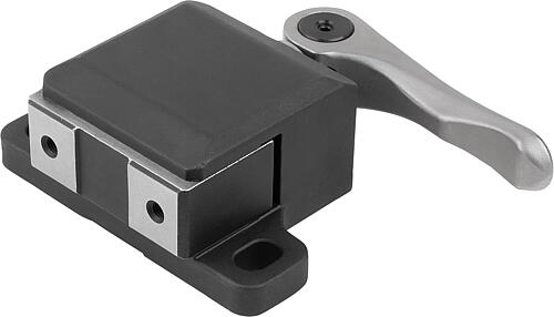 SEITENSPANNER MIT SPANNHEBEL, FORM:C, F=1,2, S=0,4, VERGÜTUNGSSTAHL SCHWARZ B...