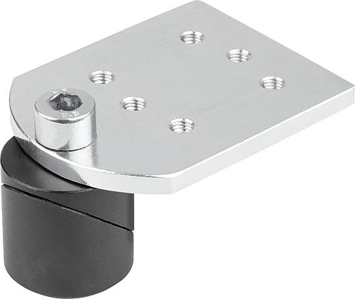 SPANNBOLZEN MIT ADAPTERPLATTE D=20, L=66, B=52 FORM:A, EDELSTAHL BLANK, KOMP:...
