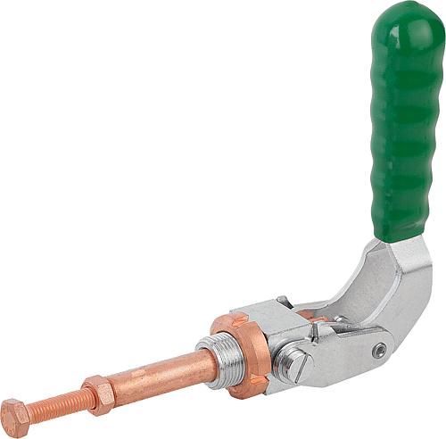 SCHNELLSPANNER VERGÜTUNGSSTAHL, MIT SCHUBSTANGE, KOMP:STAHL, M=M10X50