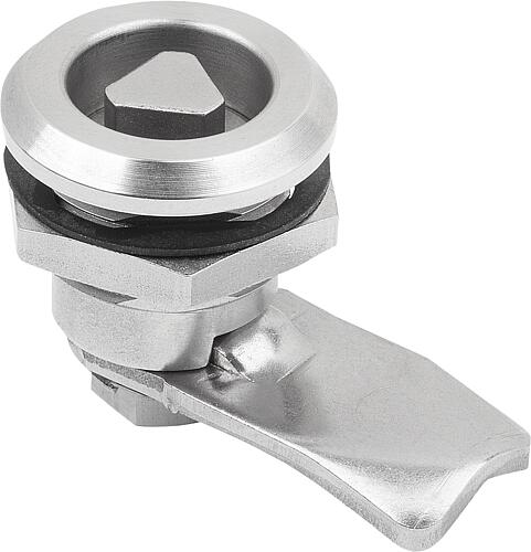 DREHRIEGEL MIT DREIKANT 6,5MM, D=20, H=13,5, EDELSTAHL A4 1.4401