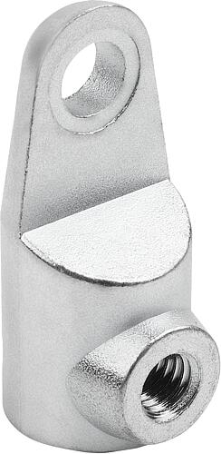 ADAPTER FÜR RUNDSTANGEN, D=6,2, ZINK VERZINKT