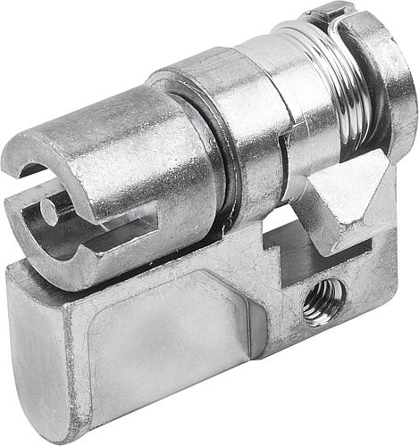 PROFIL-HALBZYLINDER FORMEINSATZVERRRIEGELUNG, FORM:C, MIT DOPPELBART 3MM, ZIN...