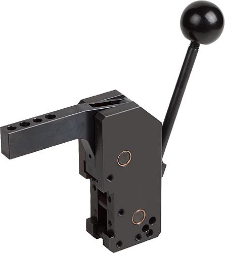 HANDSPANNER VERTIKAL STAHL, MIT FRONTSEITIGEM LOCHBILD
