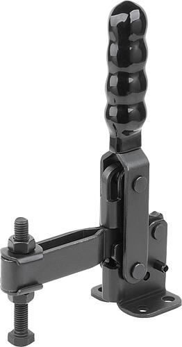 SCHNELLSPANNER, FUß WAAGRECHT, F.MESSTECHNIK, F2=2600, VERSTELLB. ANDRUCKSPIN...