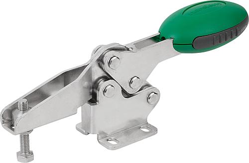 SCHNELLSPANNER HORIZONTAL STANDARD, FUß WAAGRECHT F1=2000, VERSTELLB. ANDRUCK...