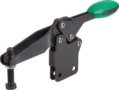 SCHNELLSPANNER HORIZONTAL STANDARD, FUß SENKRECHT F1=2400, VERSTELLB. ANDRUCK...